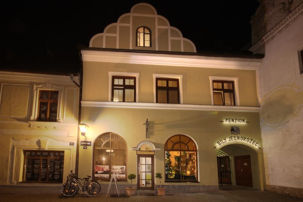 Hotel Bily Jednorozec Třeboň Exterior foto