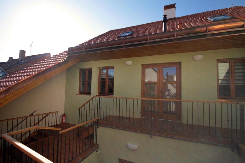 Hotel Bily Jednorozec Třeboň Cameră foto